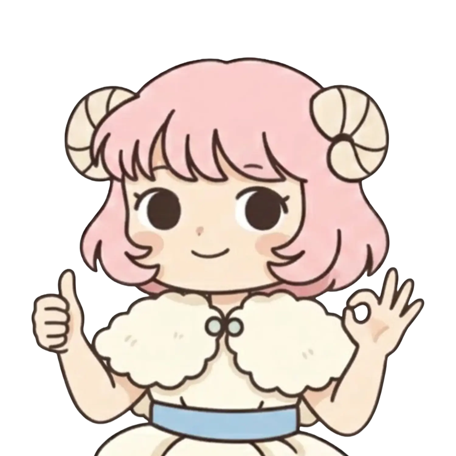 Portrait of Aries Wool (Ari), the Aries Star Sign representative.