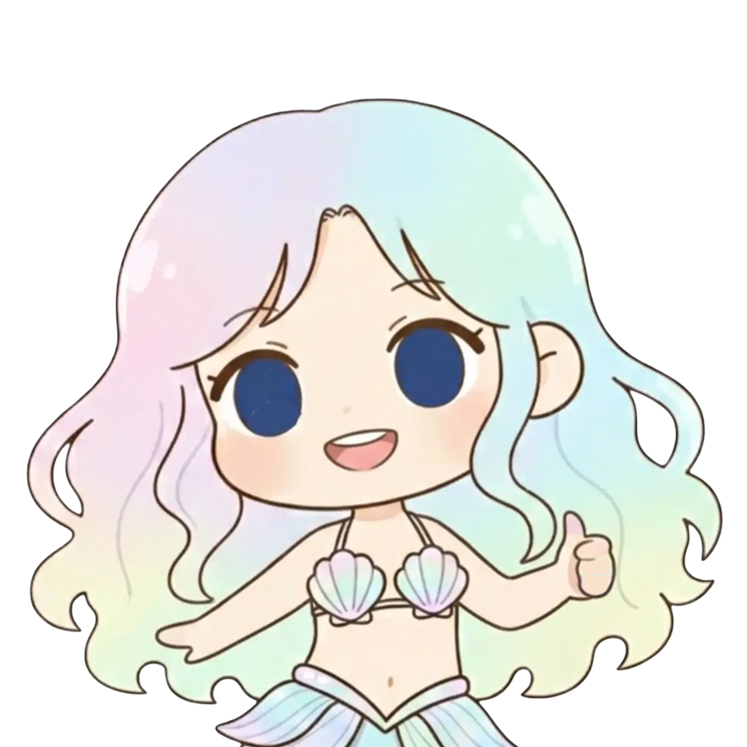 Portrait of Pisce Melty (Pip), the Pisces Star Sign representative.